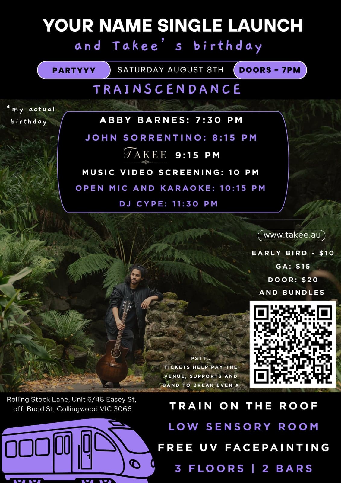 TAKEE: Your Name Single Launch and Birthday Party